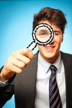 Searching The Internet Stock Photos