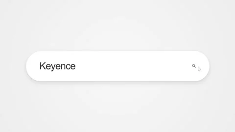 Searching Keyence in Web Browser Stock Footage 344030869
