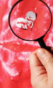 Searching for love Foto stock