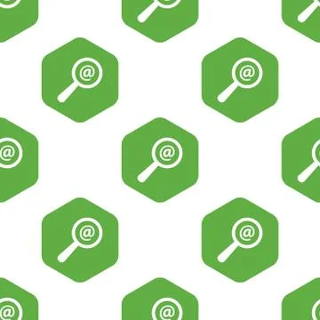 Searching mail addresse pattern Stock Illustration