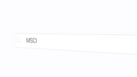 Searching MSCI on the Search Engine Stock Footage 258536666