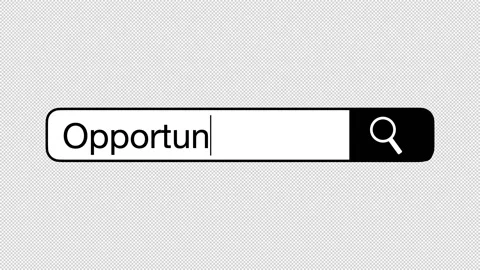 Searching Opportunity Motion Graphic Video stock 159778491