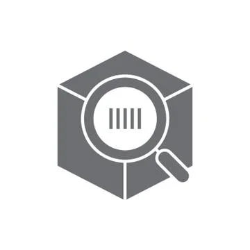 Searching For Parcel Concept Illustration