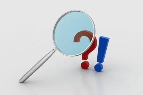 Searching problems Free Stock Illustration