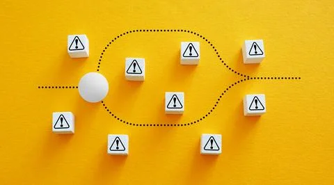 Searching for the right algorithm among problems. Data analysis. Stock Photos