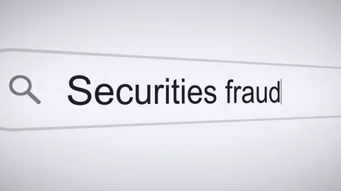 Searching Securities fraud on the Internet, Computer Screen Macro Stock Footage 277323439
