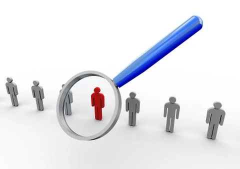 Searching special Stock Illustration