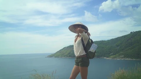 Searching for Summer Vacation Stock Footage 70860641