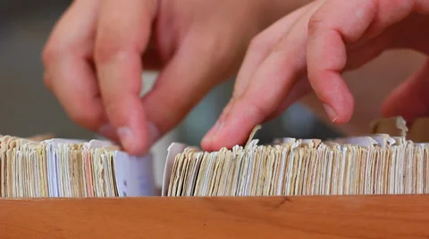 Searching through file system 스톡 동영상 29405128