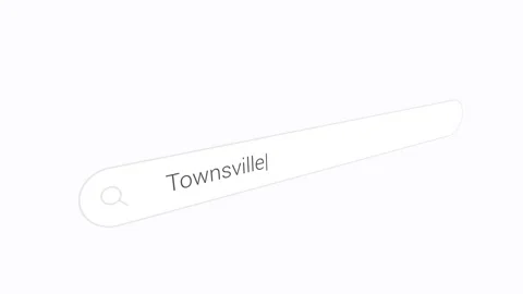 Searching Townsville Using An Internet Browser Tool. Close-up Shot Stock Footage 335984595
