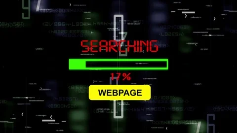 Searching for webpage Stock Footage 74508982