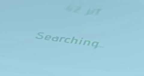 Searching wording on smart device screen, process of searching Stock Footage 310803893