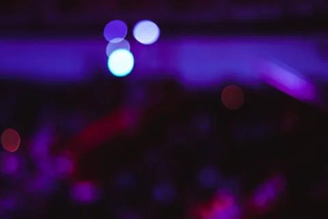 Searchlights at a concert Fotos Stock