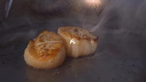 Seared Scallops 写真素材