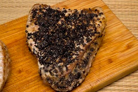 Seared tuna Stock Photos