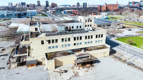 Sears Building - Syracuse, NY 库存照片