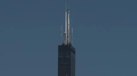 Sears Tower, Chicago Stock Footage 49698116