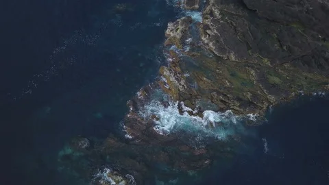 Seascape aerial view Stock Footage 90915928