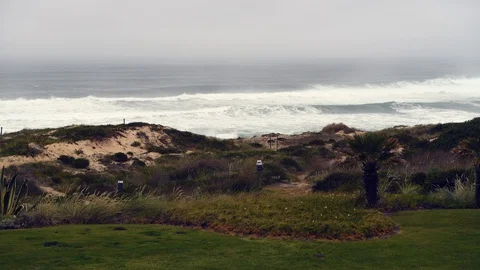 Seascape after storm Stock Footage 111024553
