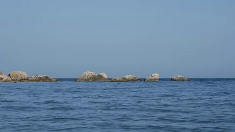 Seascape Stock Footage 80800372