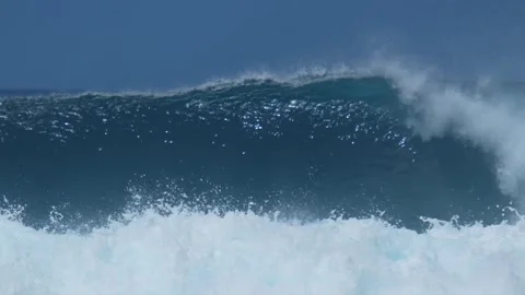 Seascape with huge ocean wave. Stock Footage 315782235
