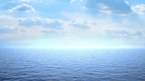 Seascape Illustrazione stock