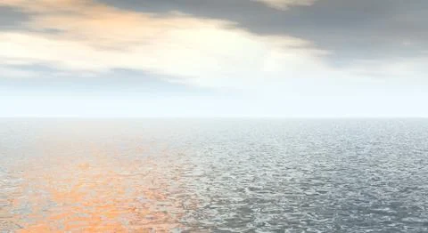 Seascape 스톡 일러스트