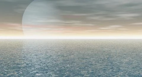 Seascape Stock-Illustration