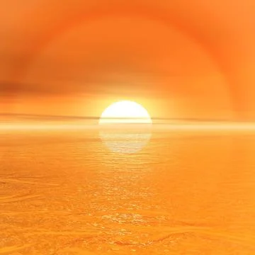 Seascape Stock-Illustration