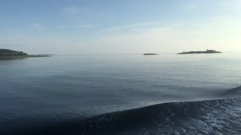 Seascape with islands Stock-Footage 299746426