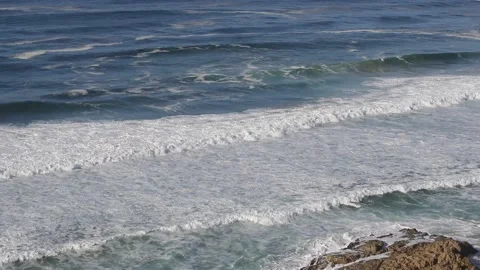 Seascape - rolling waves Stock Footage 170159750