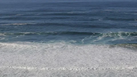 Seascape - rolling waves Stock Footage 170160092