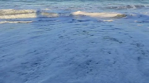 Seascape on sunrise Stock-Footage 166600825