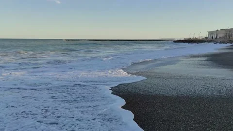 Seascape on sunset Stock-Footage 166600746