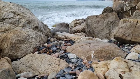 Seascape time laps rocks 動画素材 191891887