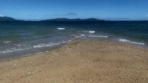 Seascape with waves Stock Footage 149089242