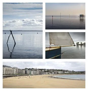 Seascapes in Summer Stock Photos