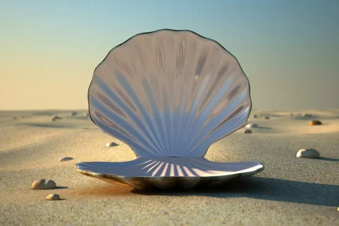 Seashell - Empty Stock Footage 828491