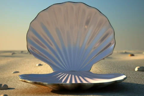 Seashell - Empty Stock Footage 828512