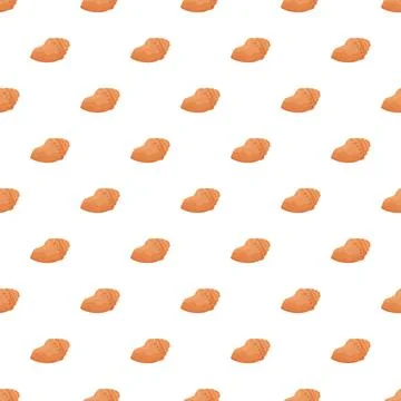 Seashell pattern creating a continuous nautical background 스톡 일러스트