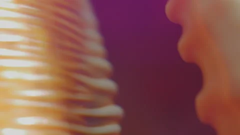 Seashell ridges extreme close up. Stock Footage 195286473