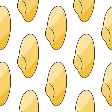 Seashells molluscs Summer Pattern Animals sea seafood Stock Illustration