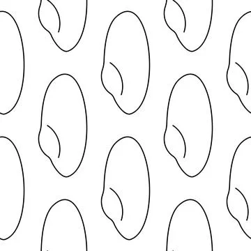 Seashells molluscs Summer Pattern Animals sea seafood Stock Illustration