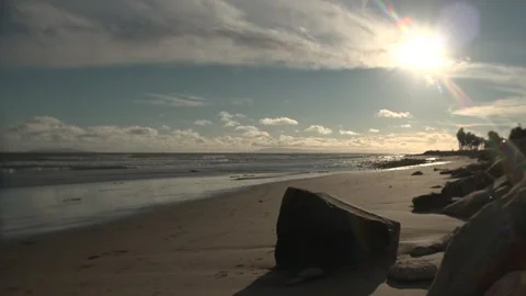 Seashore afternoon 24fps Video stock 277167585