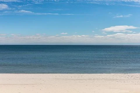 Seashore Background with Copy Space Stock Photos