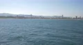 The seashore of Barcelona with buildings 4k or 4k+ Resolution