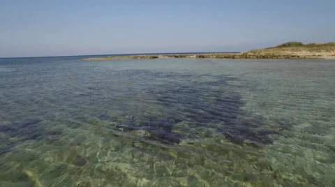Seashore beach drone Turkey Stock Footage 67718568