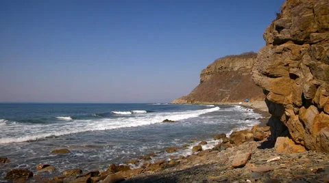 Seashore Stock Footage 37206891