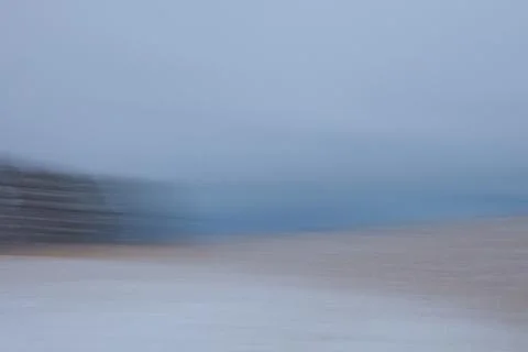 Seashore ICM. Stock Photos
