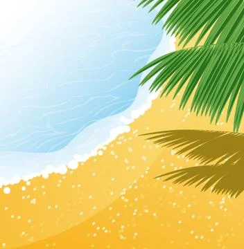 Seashore Stock Illustration